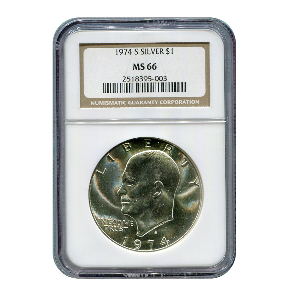 Certified Eisenhower Dollars Certified Eisenhower Dollars